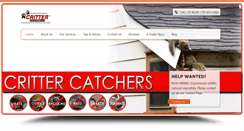 Desktop Screenshot of critter-catchers.com